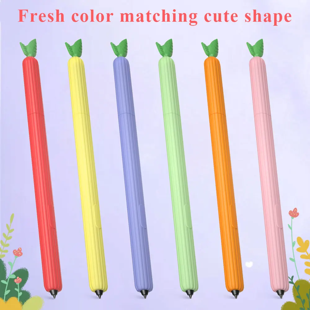 

Pencil Case For Samsung Galaxy Tab S6 Lite Colorful Cover For Tablet S6 Silicone Pen Bag Non-slip Stylus Pen Protection Sleeve