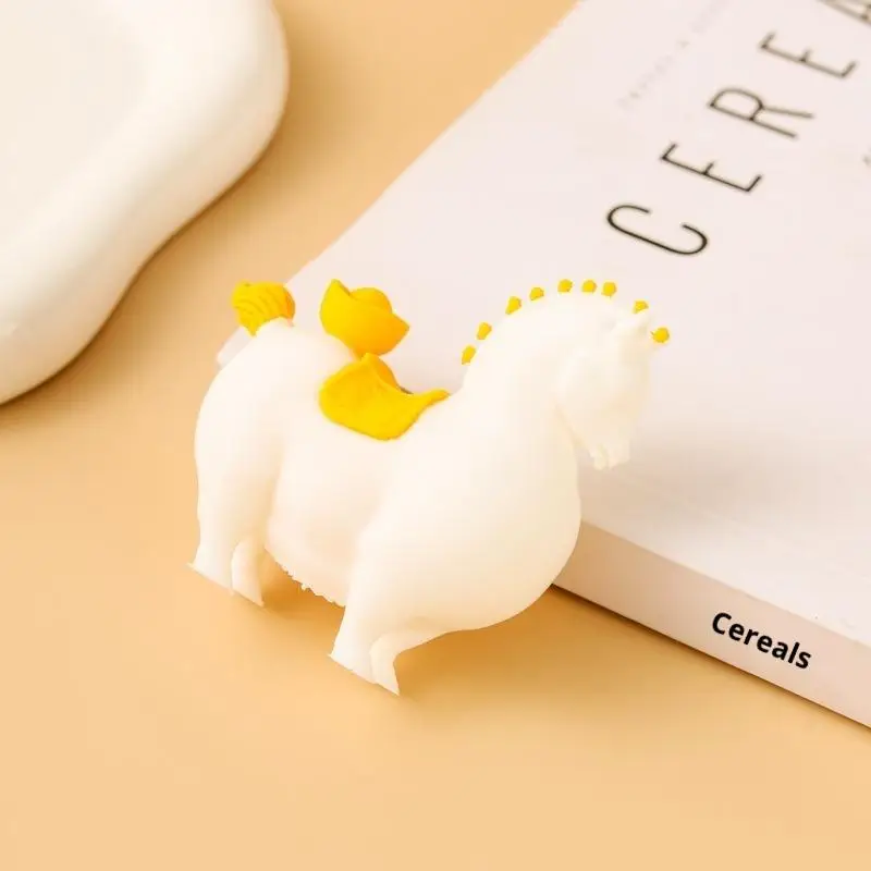 3D Printing Horse Animals Mini Model 2026 New Year Desktop Ornament Creative Pony Home Desk Office Car Decoration Kids Gift