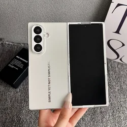 Leather Electroplate Shockproof Case Cover - Elegant & Durable Design for Galaxy Z Fold4 (White)