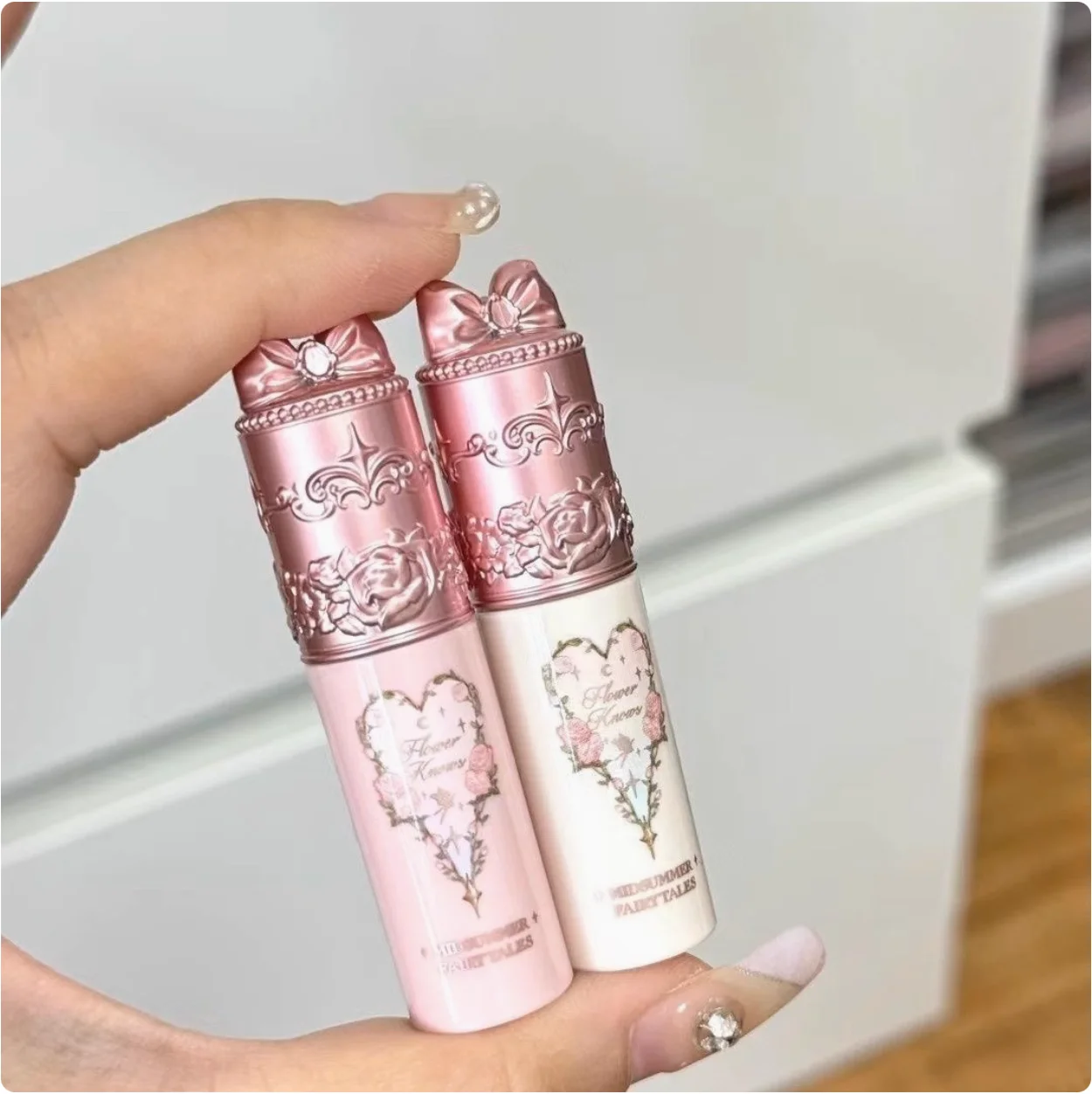 Flower Knows Liquid Concealer Highlighter and Cute Mini Size Midsummer Fairytales Collection High Coverage Brightening liquid concealer makeup concealer face concealer