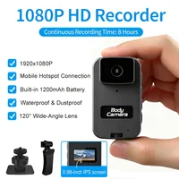 2K Mini Pocket Camera 1080P HD Waterproof Outdoor Sports Camera 8 Hour Recording Cycling Diving Motorcycle Action Body Cam 2