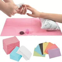 25pcs/50pcs Disposable Nail Table Mat Multi-functional Tattoo Oil-proof Mat Cloth Foot Towel Beauty Non-woven Fabric Hand Pillow 1