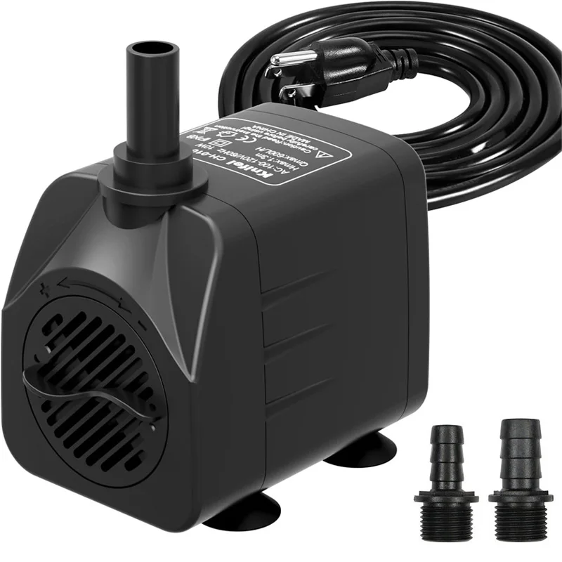 ​ ​ Ultra Quiet Submersible ปั๊ม 15W 25W 35W EU US Plug ประหยัดพลังงานสําหรับ Aquarium Pond น้ําพุน้ําระบบ ​ 1
