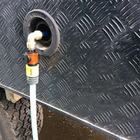 Réservoir d'eau pour camping-car, remplissage rapide avec contrôle du débit marche/arrêt, pour caravane, accessoires et pièces de rechange, 1 pièce 5