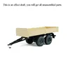CROSS 1/12 RC Model Car Semi Trailer Truck Bucket T003 for Tractor 108MM Wheel TH10470 2