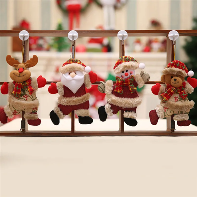 Dancing Santa Merry Christmas Ornaments Xmas Tree Hanging 2