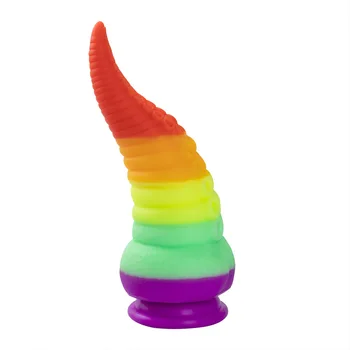 TleMeny Rainbow Octopus Tentacle Anal Plug Monster Dildo Huge Butt Plug Sex Toys For Women Men Big Anal Dildos Prostate Massage 6