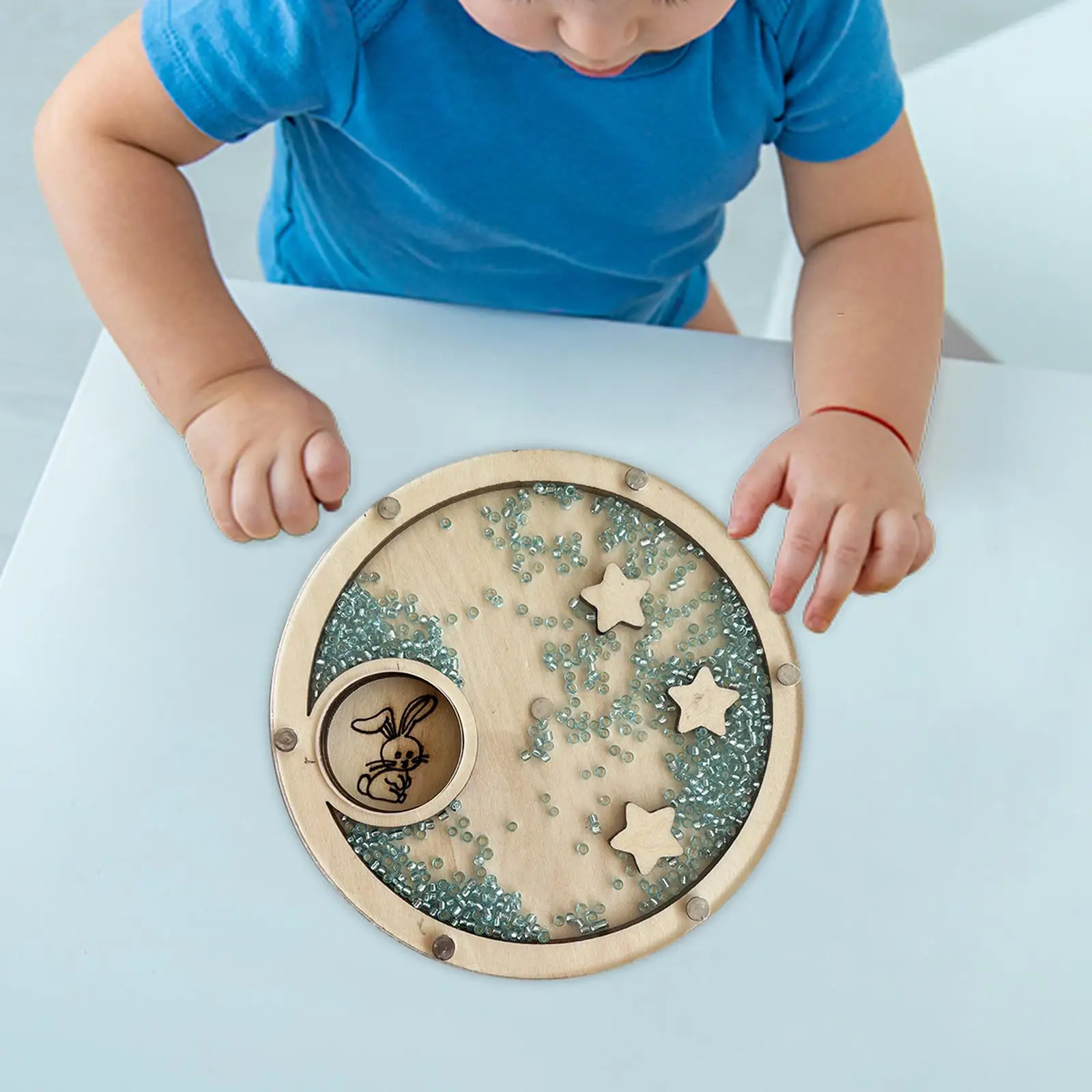 

Montessori Busy Board DIY Material Learning Activities Early Educational Toys for Children Boys Age 2 3 4 5 Travel Gifts