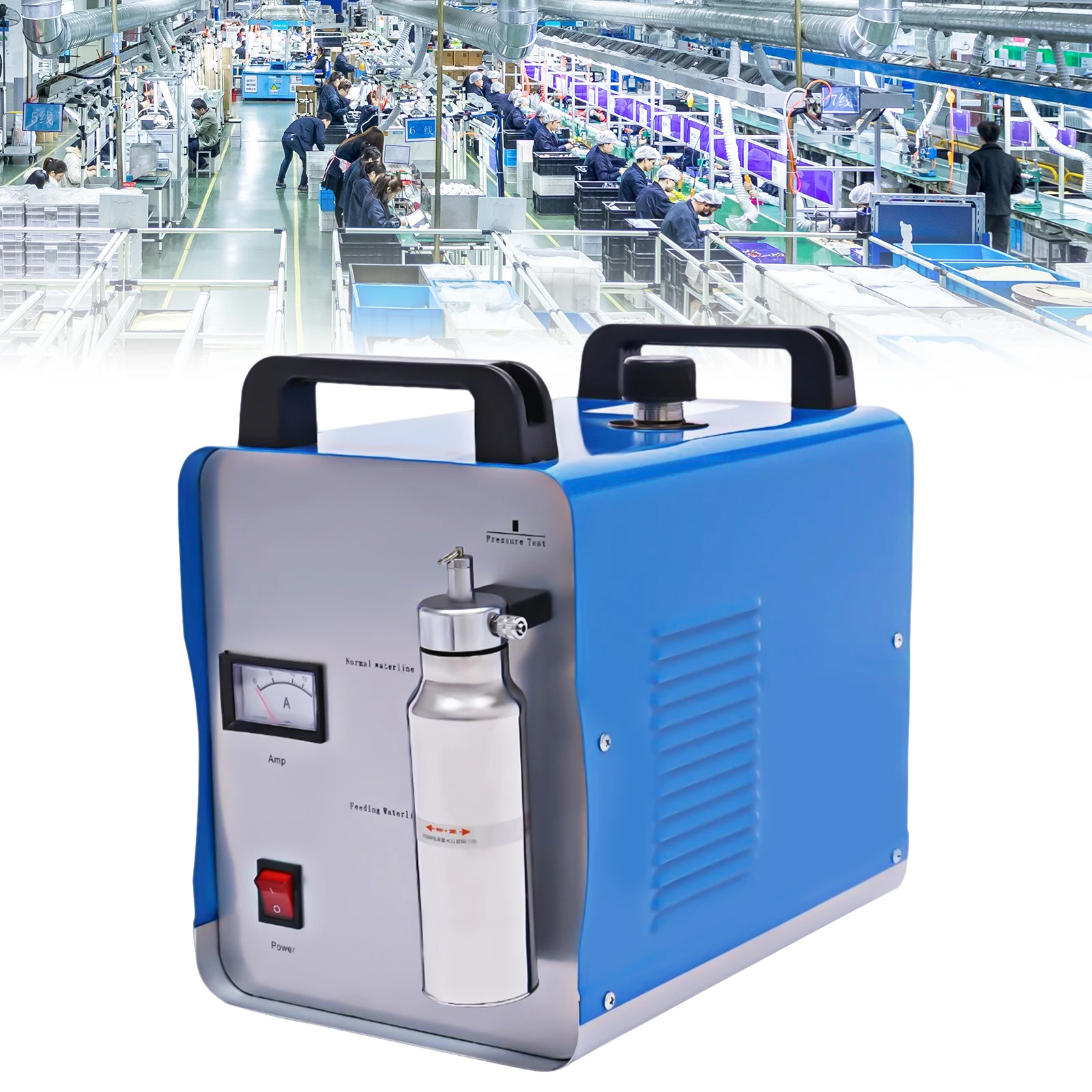 75L/H H160A 95L/h H180 Hydrogen Oxygen Generator Water Welding Machine Acrylic Polishing Machine With Flame Torch
