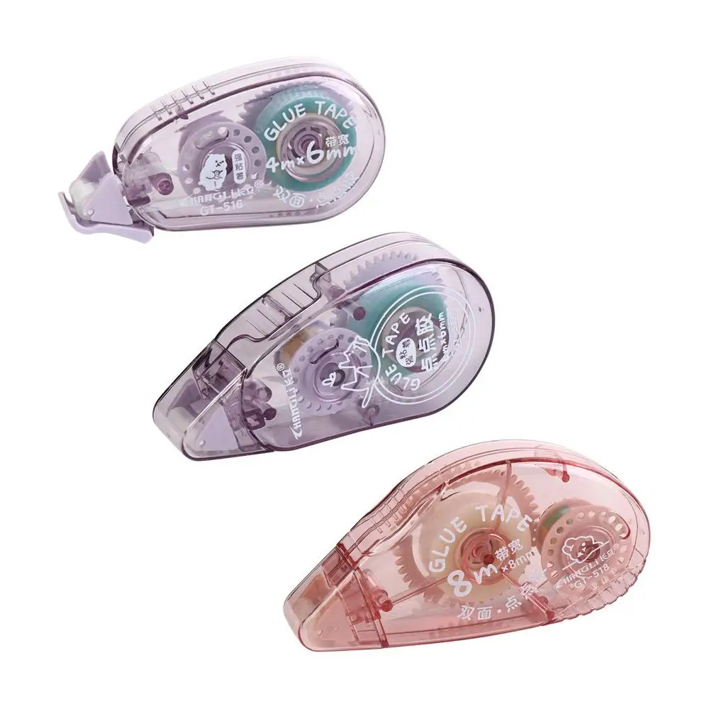 사진 앨범 스크랩북 일기 저널 도트 접착제 롤러 테이프 DIY 공예 용품 DIY 편지지 양면 접착 테이프