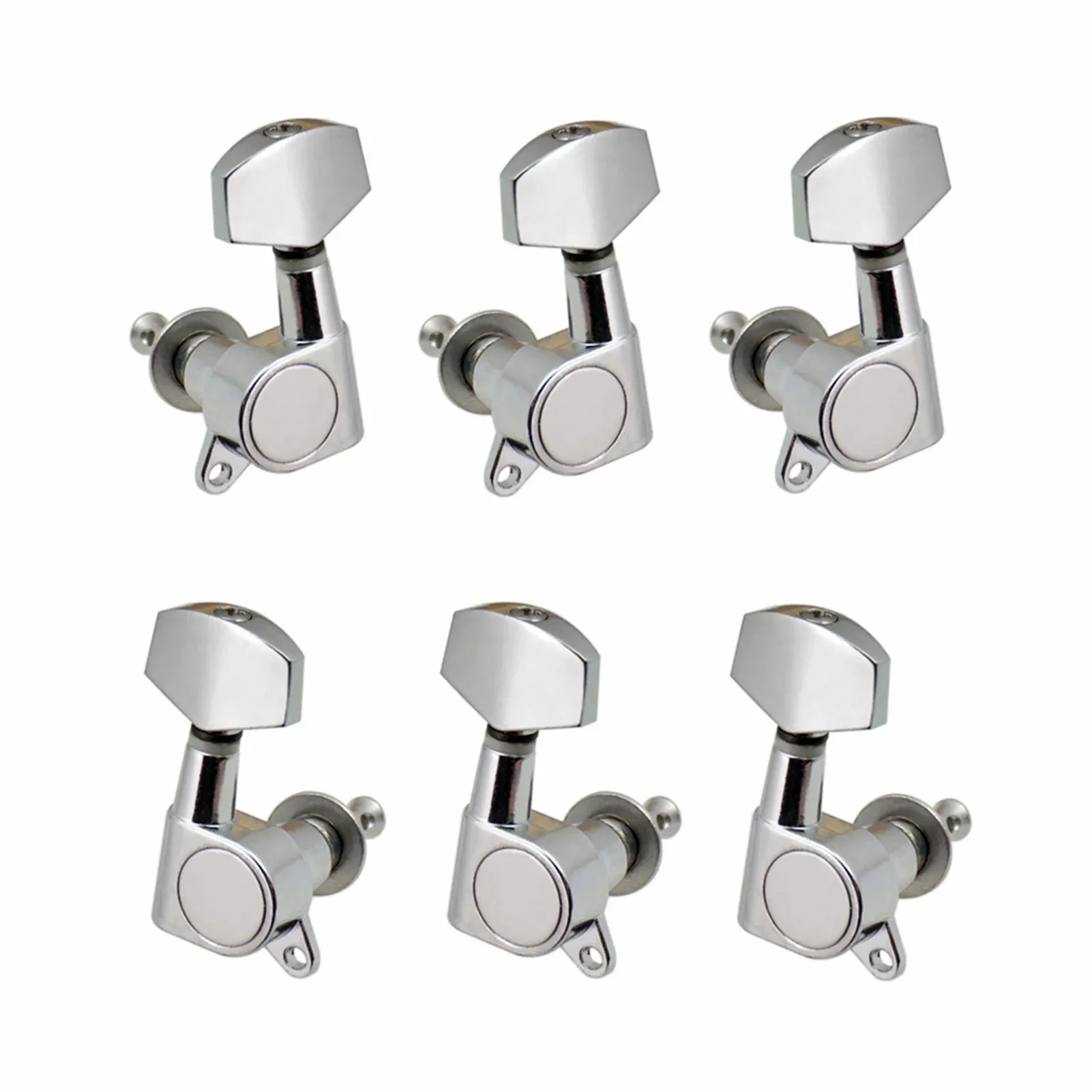6 stücke Versiegelt Gitarre String Pegs Locking Tuner 3L3R Tuning Pegs String Tuner Elektrische Akustische Gitarre Tuner Mechaniken Knöpfe – Detail 2