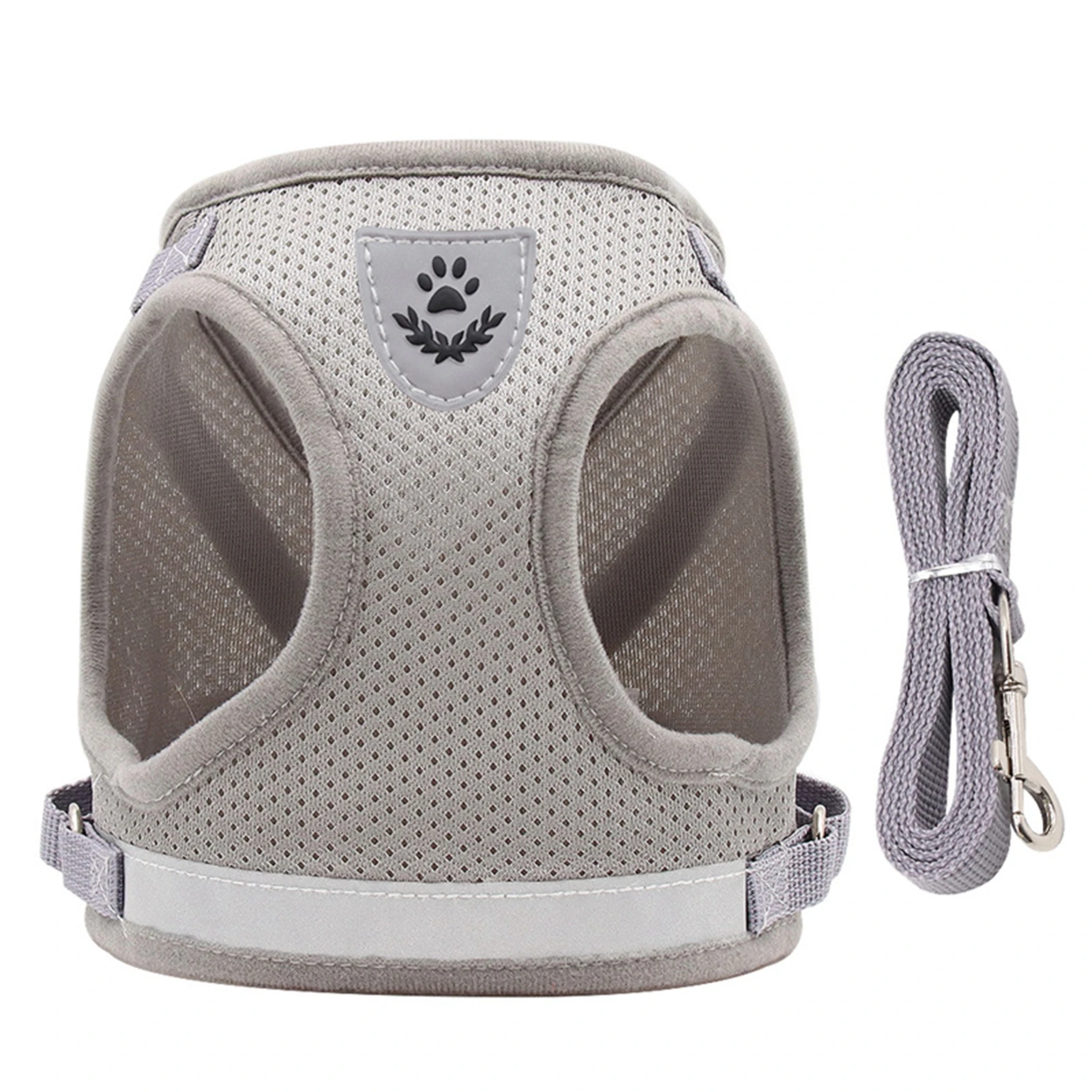 

Cute Dog Harness with Lead Leash Smooth and Not Stuck Sturdy Pet Supplies Accessories Suitable for Dog Puppy Cat Kitten