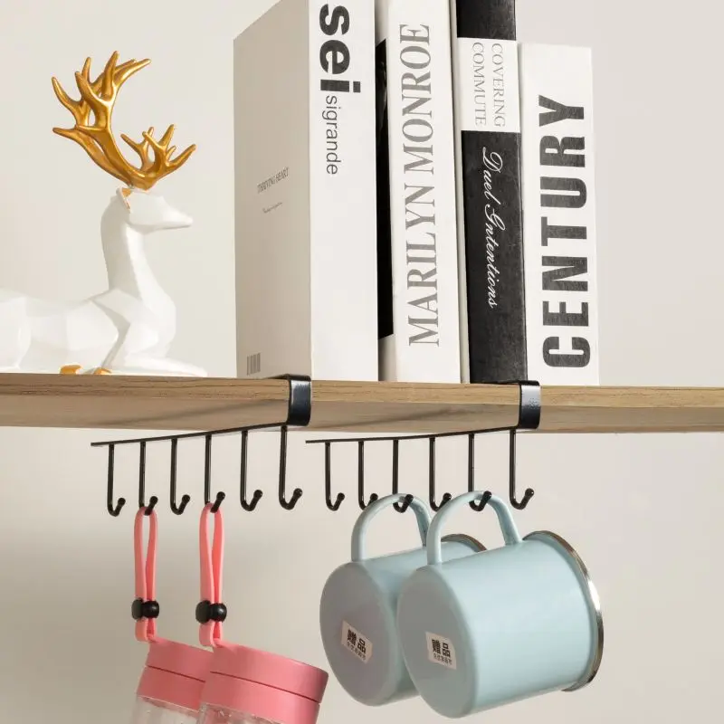 Kitchen Hanger Hook 1Pc No Marks Or Nails For Storing Pots Shovels Hanging Pieces Kitchen Utensils Storage Racks