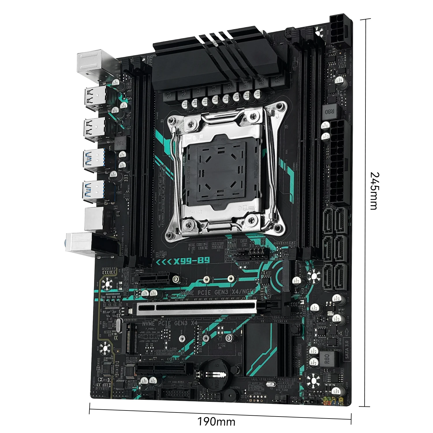 MACHINIST X99 B9 マザーボード LGA2011-3 セットキット Xeon E5 2650 