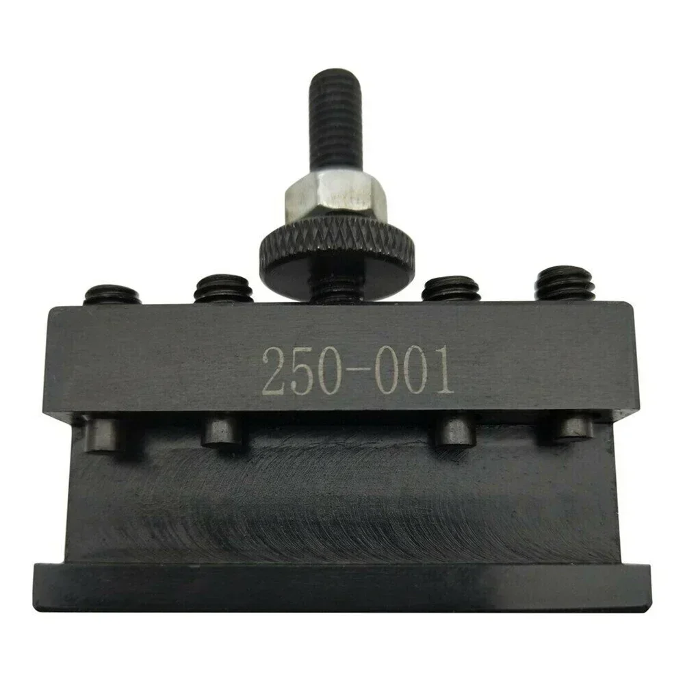 Effective Quick Change Tool Post Holder Set For Lathe Compatible With Cuniform Type 250 000 Fits 250 001 Tools 4