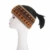 New high quality Handmade headband wool knitted hair accessories hair band fleece-lined warm hat ponytail confinement head cover 35