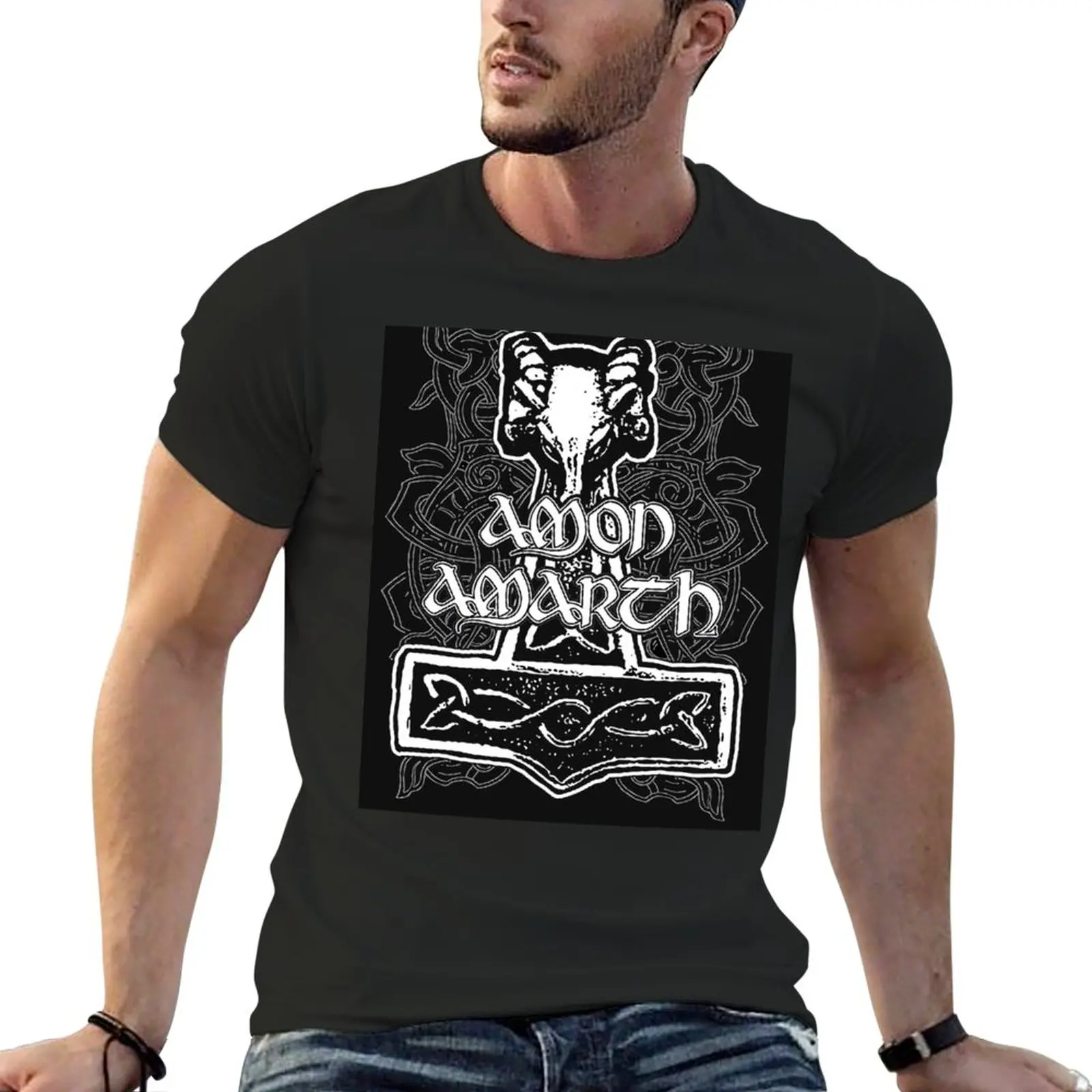 

Band Amon Amarth T-Shirt sublime heavyweights oversized mens t shirt graphic