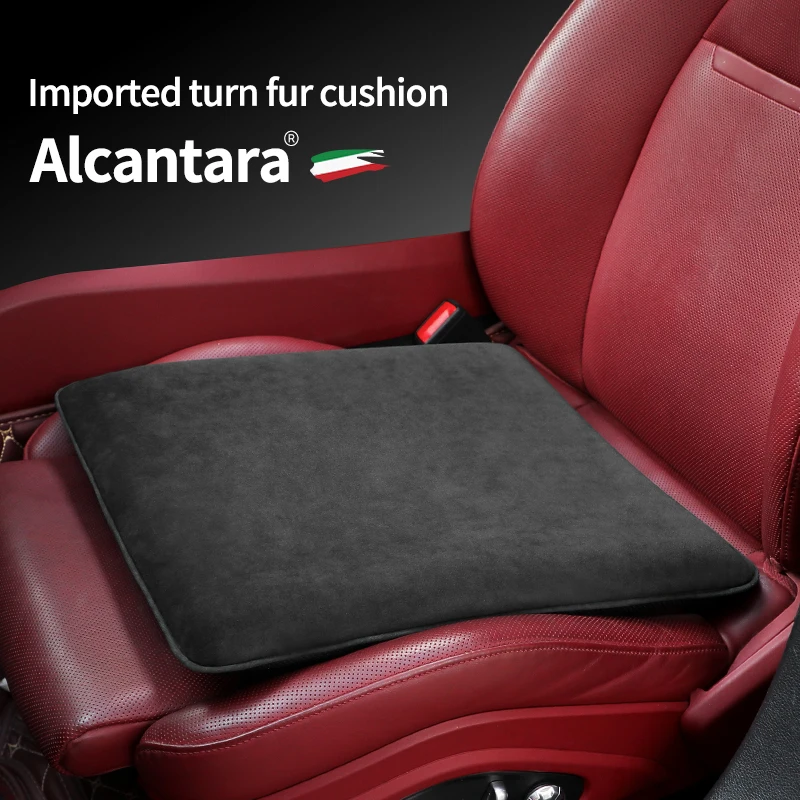 

Alcantara cushion for Mitsubishi car seat cushion four seasons universal winter and summer car plush thick single piece