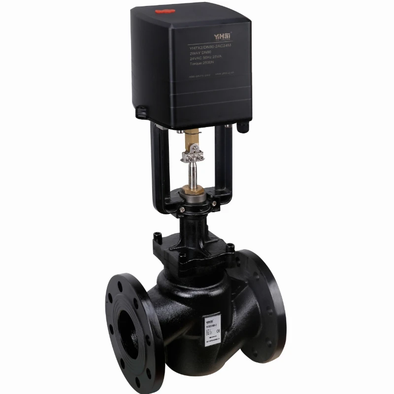 

good quality DN40 to DN200 electric control valve on off floating modulating 0-10v 4-20ma