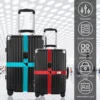 Anti-theft Luggage Belt Protect Suitcase Cross Strap TSA Custom Lock Adjustab Bundle Pack Baggage Belt for 20-32in Luggage Strap 6