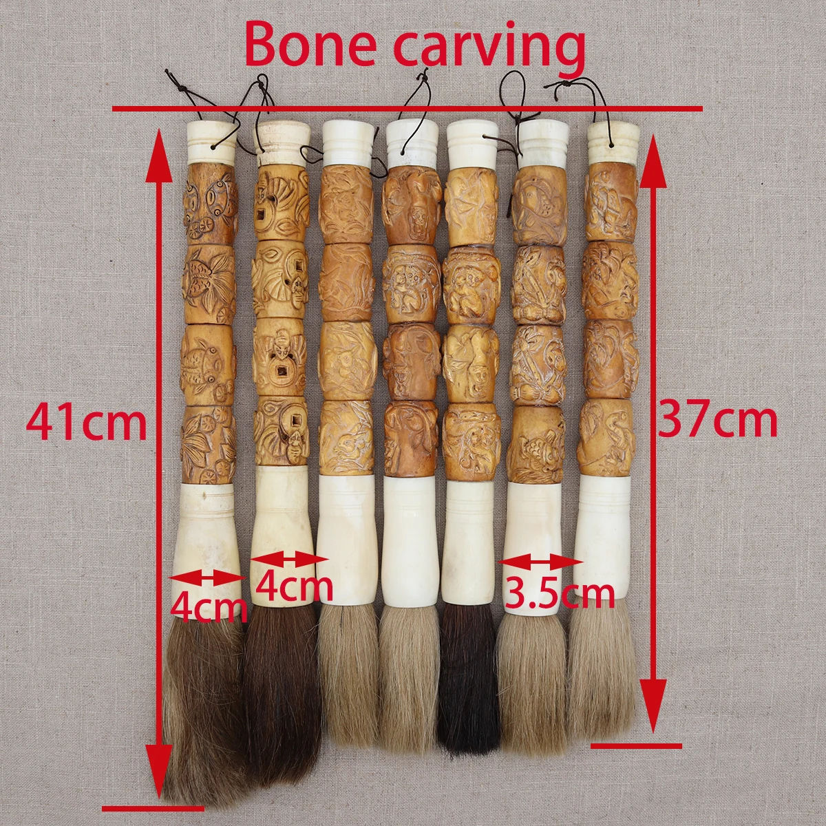 Decoration Brush, Carved Bone Product, Table Accessory 2