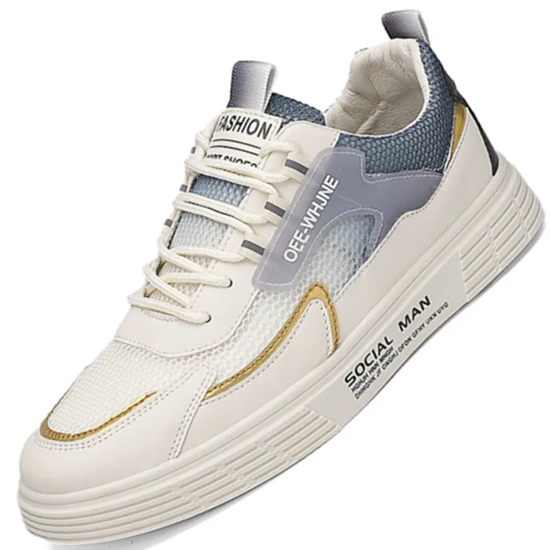 

Mesh Men Casual Shoes Comfortable Breathable Man Sneakers 2023 New Loafers Hot Sale Non-slip Shock Absorption Tennis Shoes