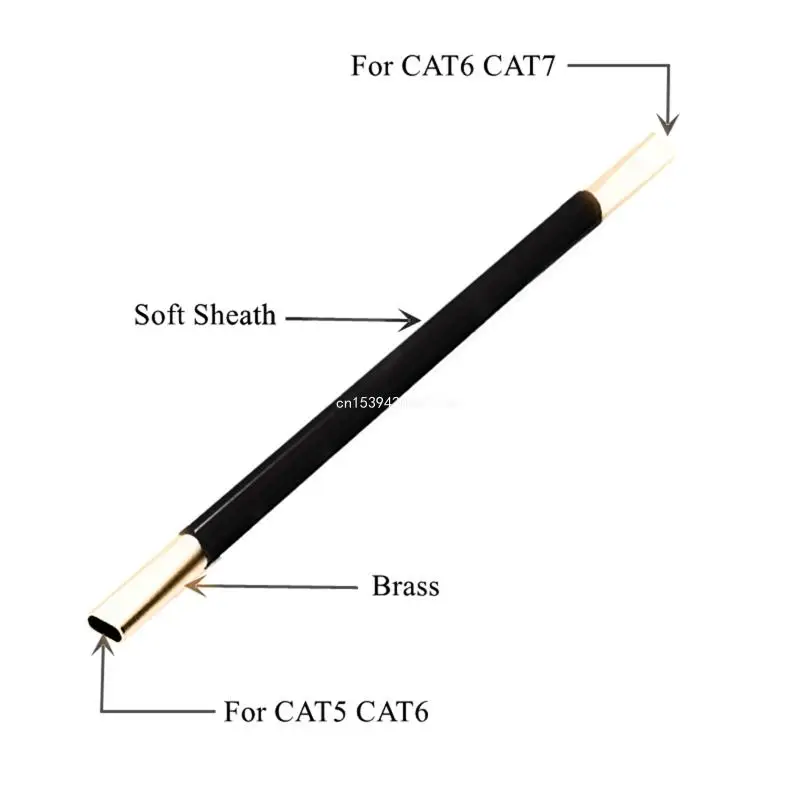 Rj11 전화선 라인 코어 분리기 Lan 케이블 직선기 CAT5 CAT6 CAT7 Dropship