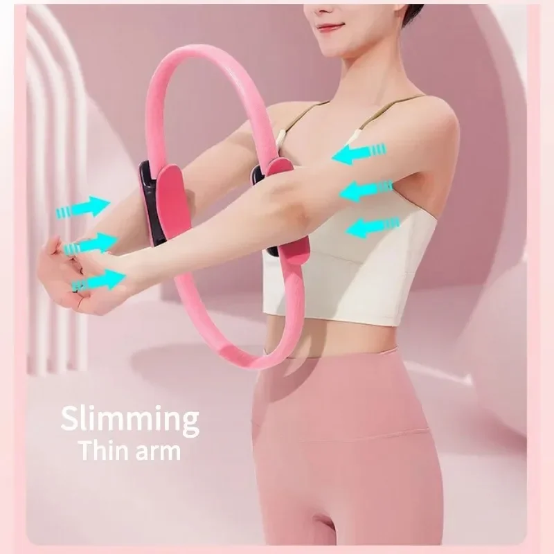 Pilates Ring Pilates Magic Fitness Circle Toning Thighs Abs and Legs Resistance Training Body Sport Fitness Yoga yoga circle pilates ring