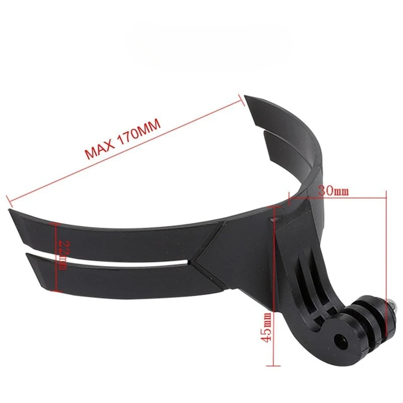 Support Caméra Action 360° avec Clip Téléphone et Vis M5 - Lot de 5 Accessoires