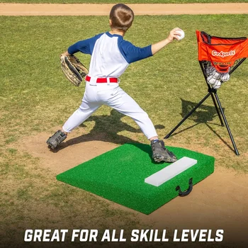Portable Pitching Mound for Baseball Pitchers - 30 x 30 x 4 Inch 4