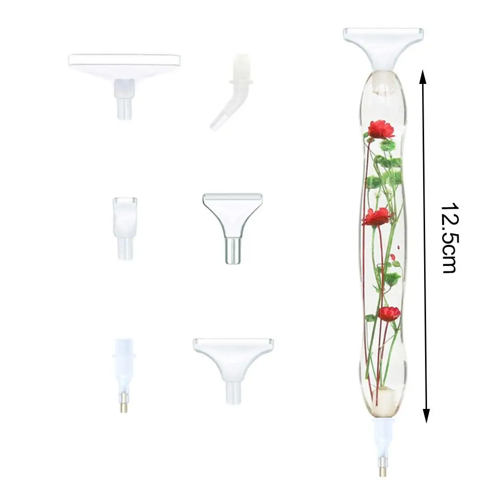 Resin Diamond Painting Pen Point Drill Pen Plastic Replace Head 5D Diamond Painting Accessories Tool Cross Stitch diamond painting accessories diamond painting pen