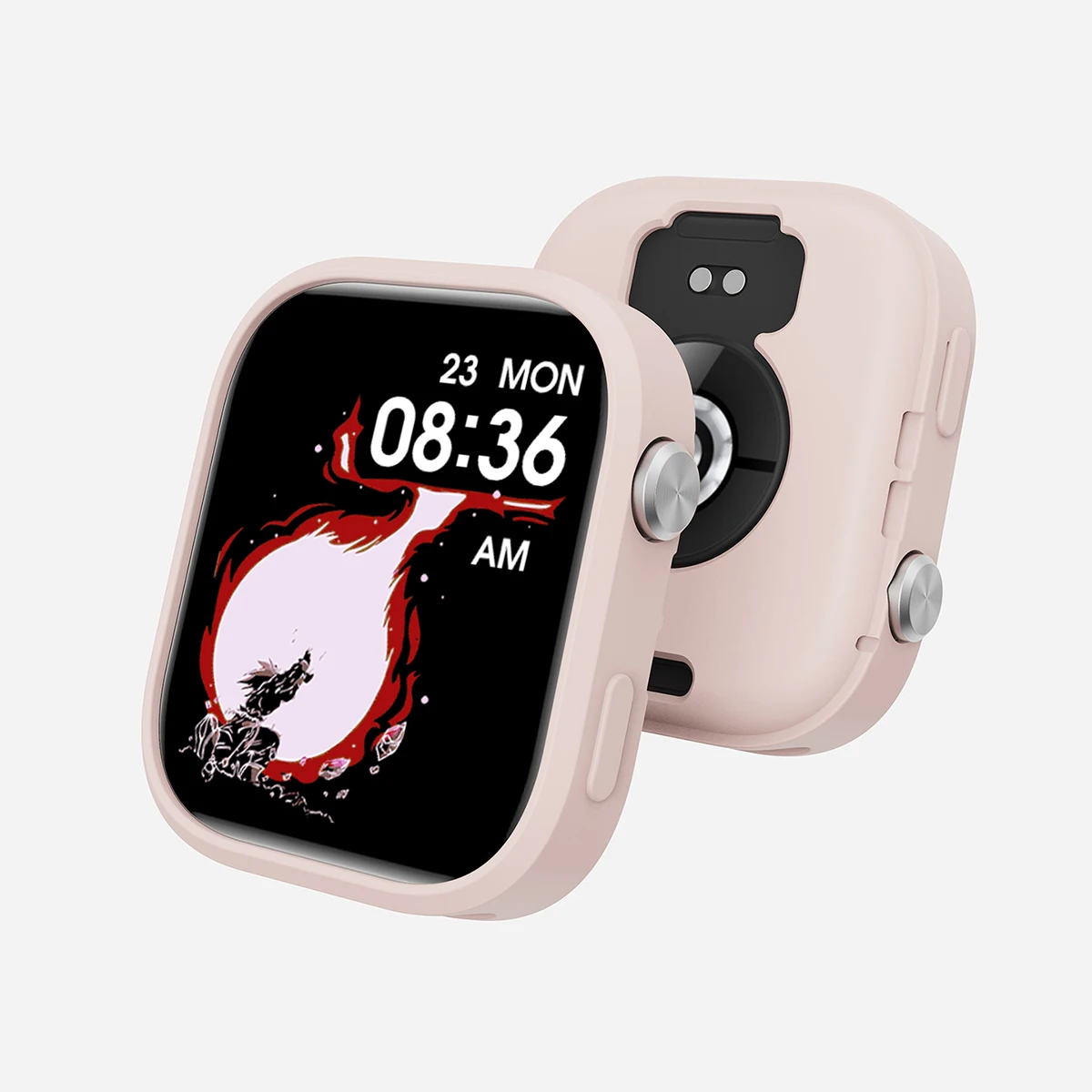 Silicone Case Bumper Protective Cover for Smart Watch - Premium Watch Accessories Protector Frame