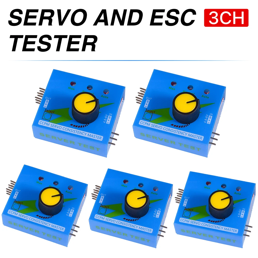 Testeur de Servo Digital pour RC - Lot de 1 à 5 Pièces