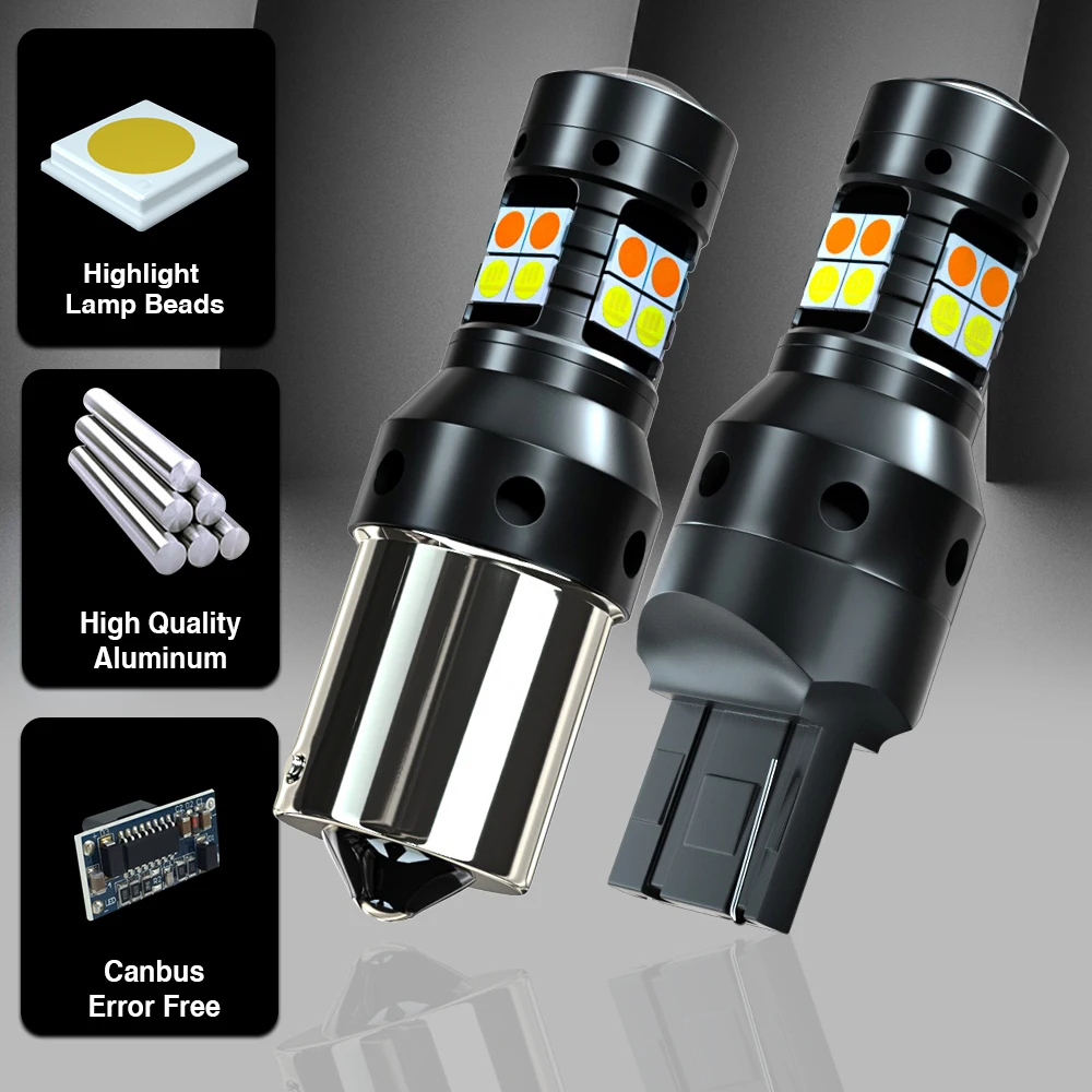 2pcs Blinkerlicht Zubehör LED-Glühbirne Lampe für Smart Fortwo Mk1 450 Mk2  451 Mk3 453 1998-2019 2007 2008 2009 2014 2015