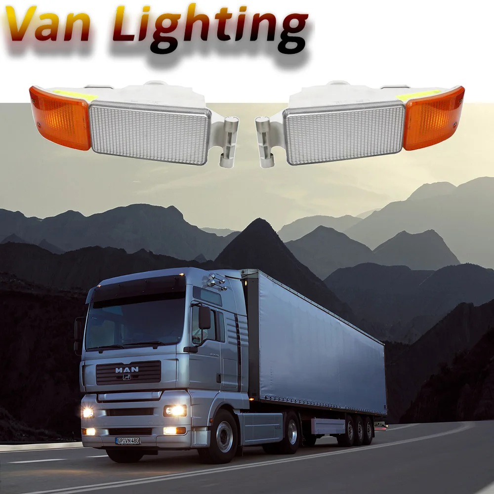 

1PC 24V Truck Fog Lamp For MAN TGA Fog Light 253206090 81416102882 E APPROVE