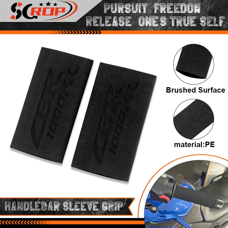 

cbr600rr cbr1000rr cbr1100xx Motorcycle NBR Anti Vibration Handlebar Grip Cover Gloves For Honda CBR600RR CBR1000RR CBR1100XX