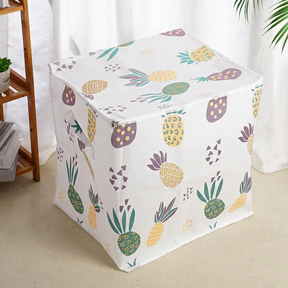 

Складные корзины для хранения, органайзер для одеял, сумка для хранения одежды, пыленепроницаемый шкаф, вместительная портативная большая сумка, аксессуары, Mov X7I0