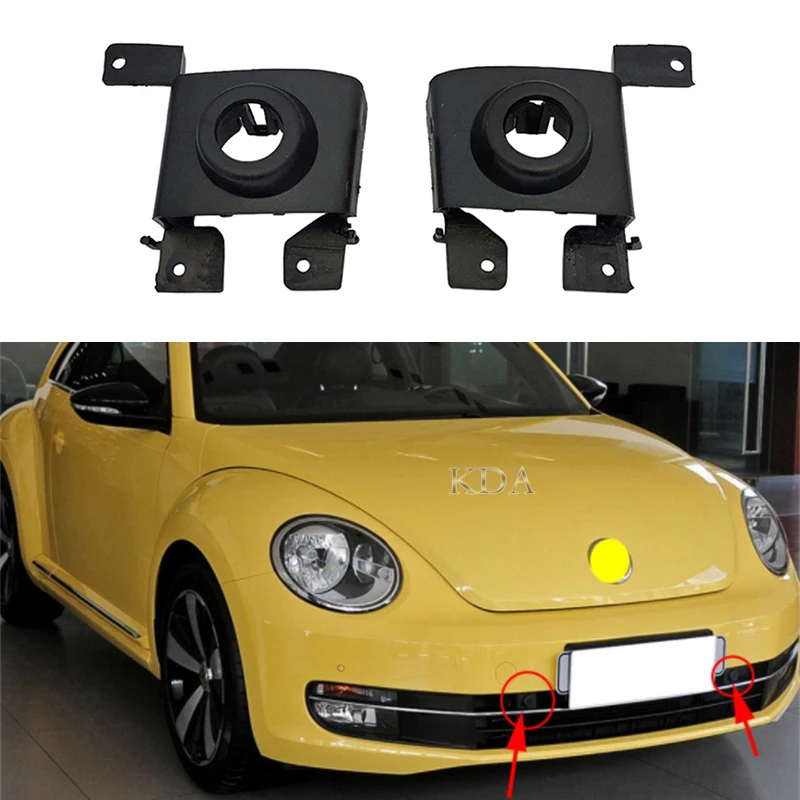 

Auto Front Bumper Grille Bracket Support Reversing Parking Sensor Holder for VW Beetle 2012 2013 2014 2015