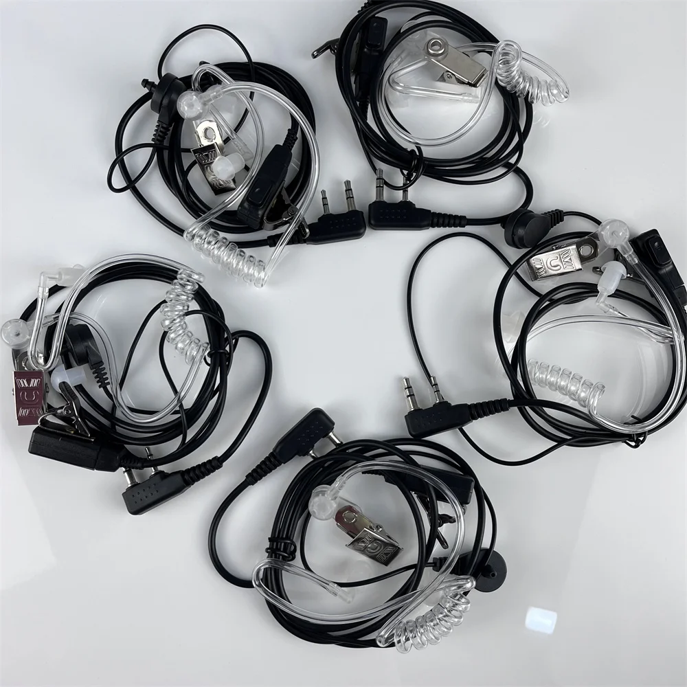 

Walkie Talkie Headset for Transceiver Air Acoustic Tube Earpieces Two Way Radio Baofeng UV-5R BF-888S UV-82 UV5R Pro Earphone