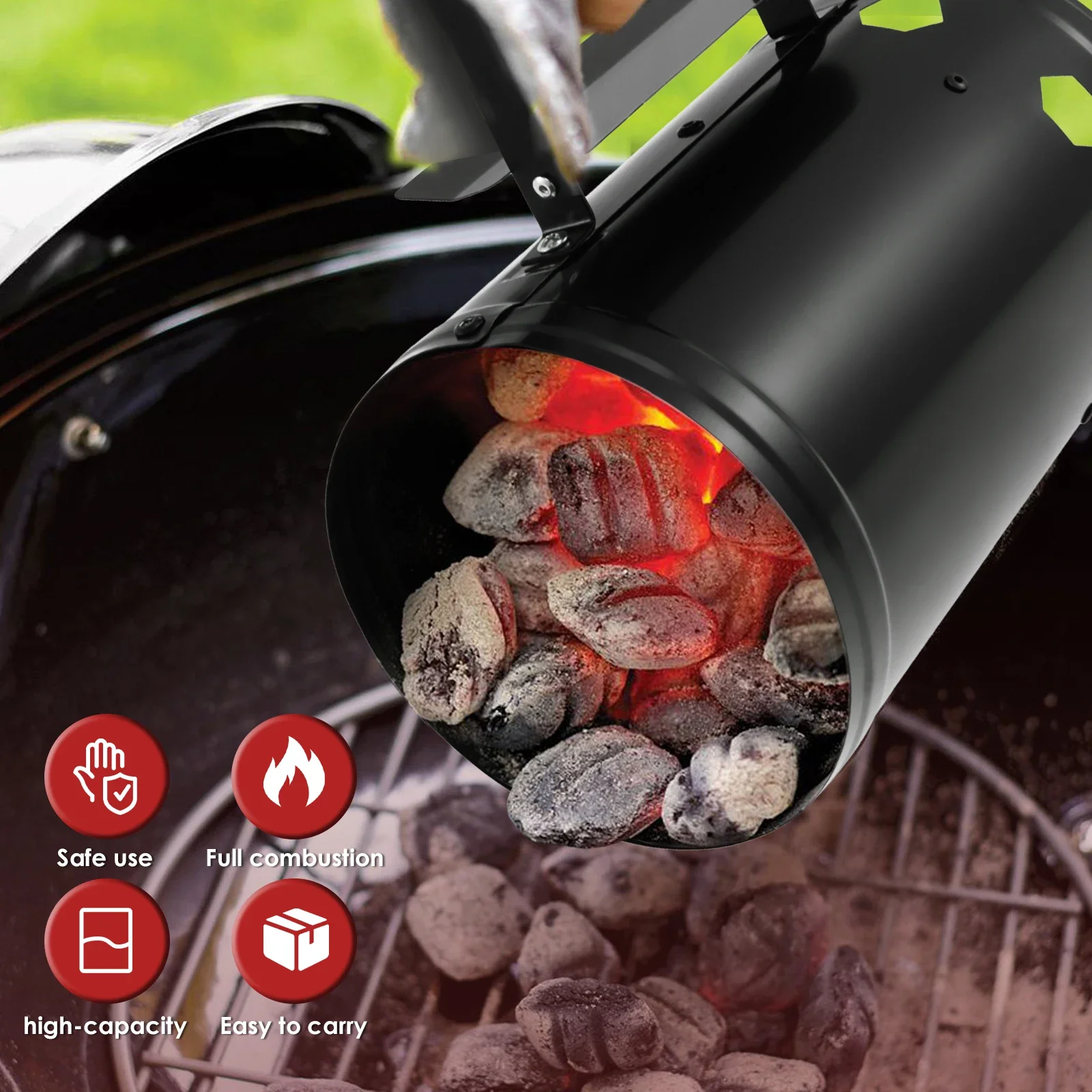 Charcoal Chimney Starter 2