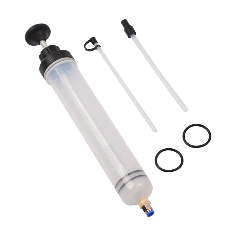 

500Cc Auto Oil Change Syringe With Hose Manual Fuel Filler Fluid Oil Change Evacuator Pump