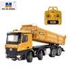 Huina 536 NEW Model R/C Dump Truck Loading Car Remote Controlled Car Construction Engineering Truck 1/18 Scale Rc Vehicle Toys 1