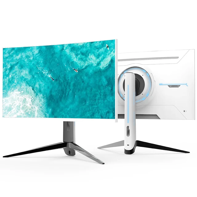 Écran incurvé 32 pouces 1K/2K, 75Hz/165Hz, résolution 1920x1080, temps de  réponse 2ms, port HDMI + DP + AUDIO, moniteur de bureau de jeu - AliExpress