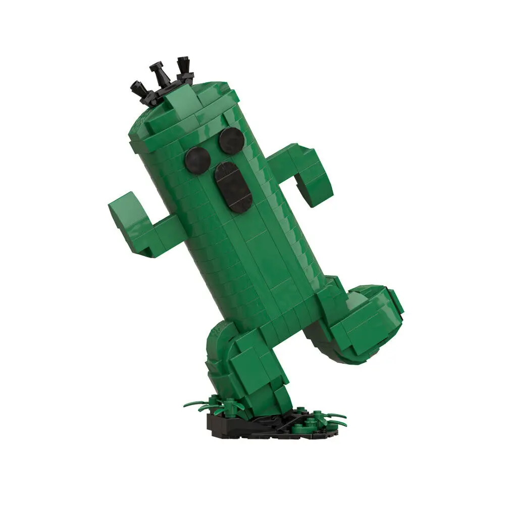 

Cactus Monster Model 391 Pieces from Role-playing Video Game MOC Build Gift