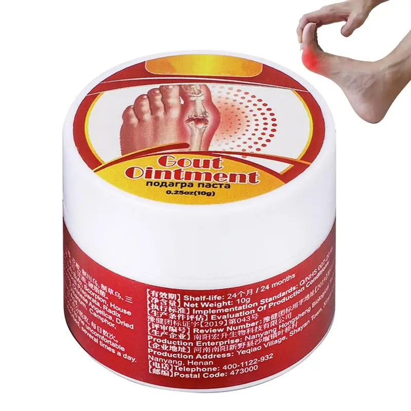 10g Foot Toe Problem Knee Hurt Relief Ointment Corrector Cream Toe