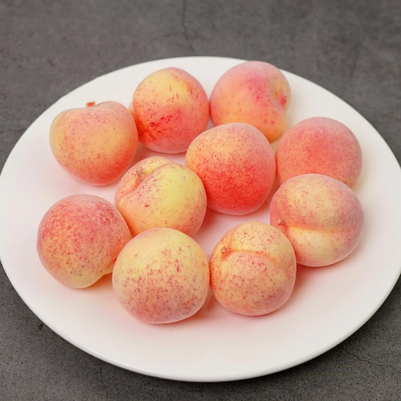 Set of fake fruits for home decoration, fruit model for party decoration, fruit, strawberry, mango, bananas, Cherry ,10 pieces