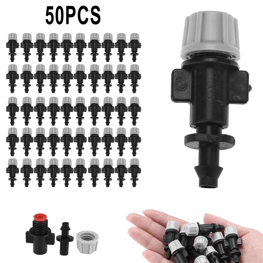 

50 шт., Форсунка для полива сада, 1,5-7,5 л/ч