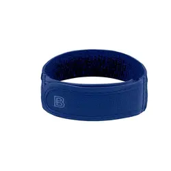 Ultra - Soft Elastic Unisex Belt - Comfortable & Stylish Buckle - Free Waist Accessory (Blue - L)
