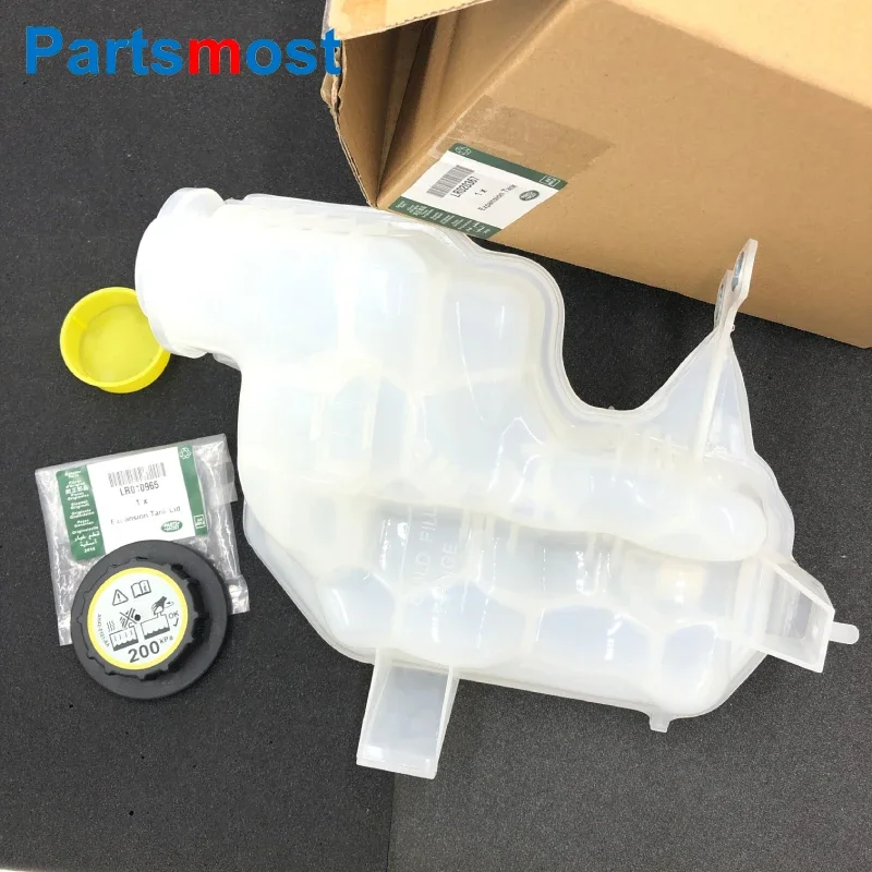 Radiator Coolant Overflow Container for Land Rover Discovery 3 4 Range Rover Sport Expansion Tank W/ Sensor Gas Diesel LR020367 coolant expansion tank