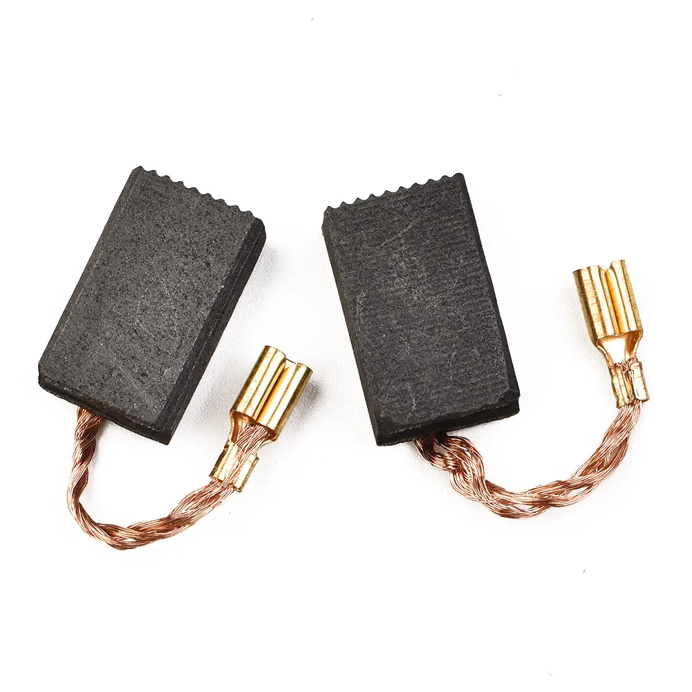 2pcs Carbon Brushes Motor Carbons Carbon Brushes For Bosch GWS 1000,1100,1400,10,11,14,15-125 5x10x17mm Power Tool Accessories carbon brushes motor carbons carbon for bosch gws 1000 1100 1400 10 11 14 15 125 ecoflow tools dremel festool metabo hilti